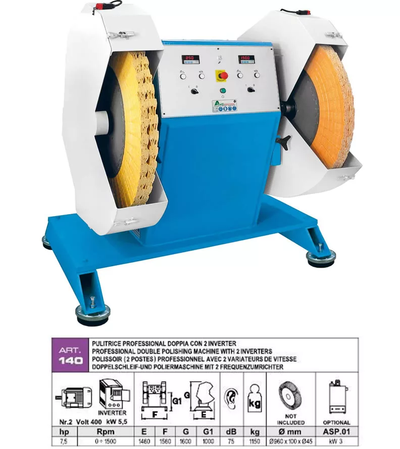 polerka, obróbka wibrościerna, polerowanie, aceti, A140